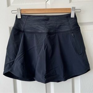Outdoor Voices Hudson Athletic Skort 4 In Size XXS Black Quick-Drying Pockets